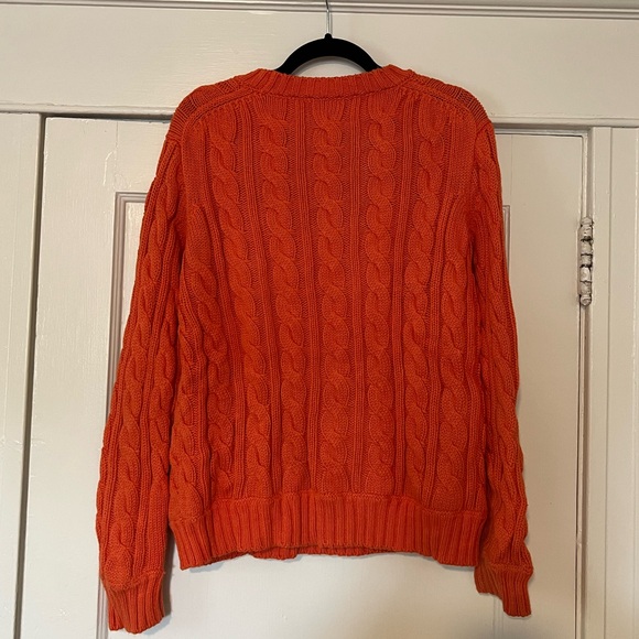 J.Crew Always Cotton Cable-Knit Crewneck Sweater - Picture 5 of 5